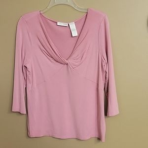 Worthington Petite Stetch Lg knit top